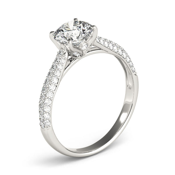 Round Engagement Ring M51055-E-1