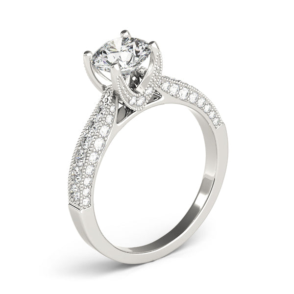 Round Engagement Ring M51061-E