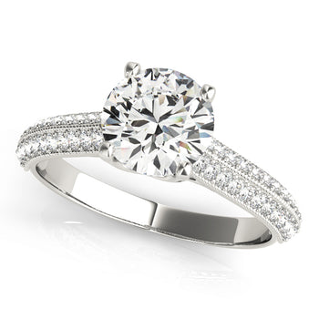Round Engagement Ring M51062-E