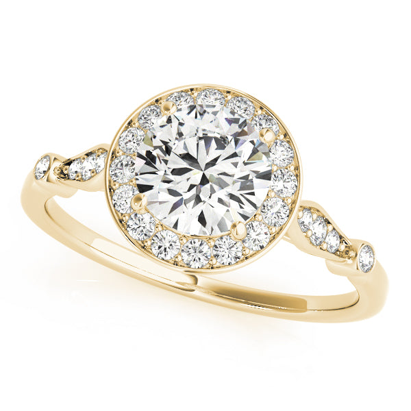 Round Engagement Ring M51064-E