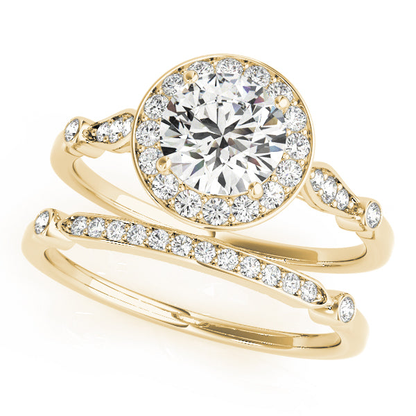 Round Engagement Ring M51064-E