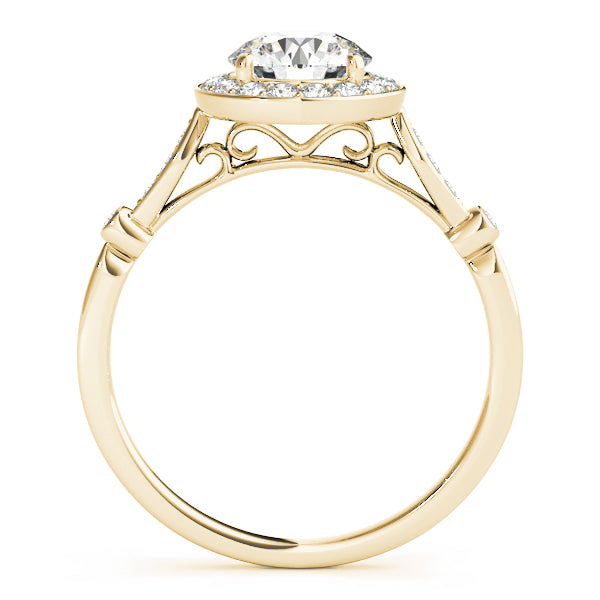 Round Engagement Ring M51064-E