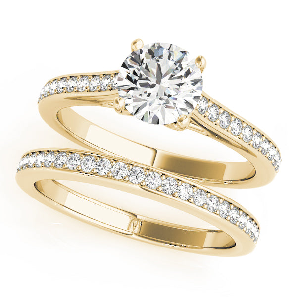 Round Engagement Ring M51067-E-1