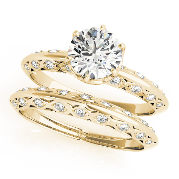Round Engagement Ring M51071-E-1