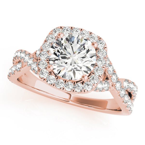 Round Engagement Ring M51078-E-1