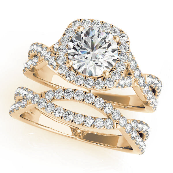 Round Engagement Ring M51078-E-1
