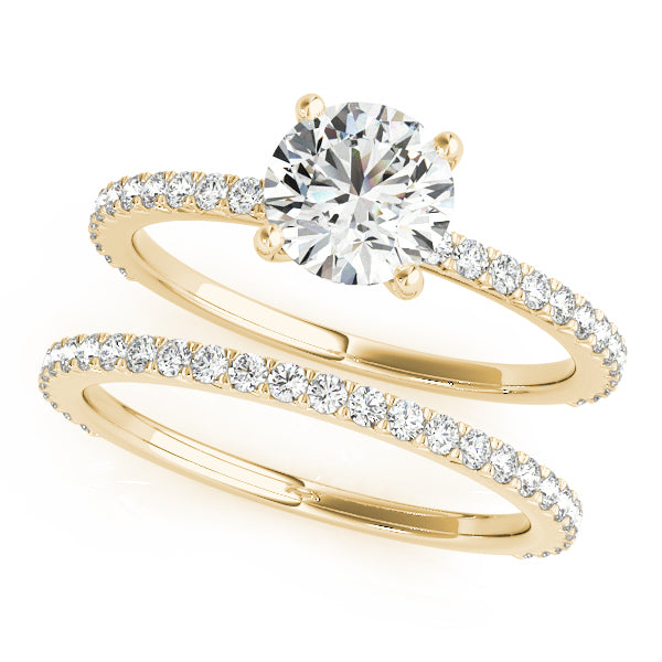 Round Engagement Ring M51102-E-1