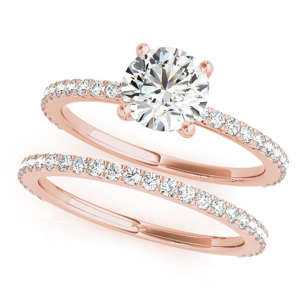Round Engagement Ring M51102-E-1