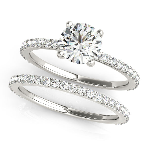 Round Engagement Ring M51102-E-1