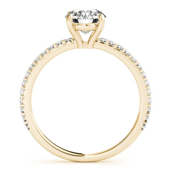 Round Engagement Ring M51102-E-1