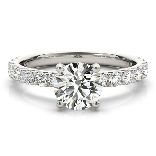 Round Engagement Ring M51104-E-1