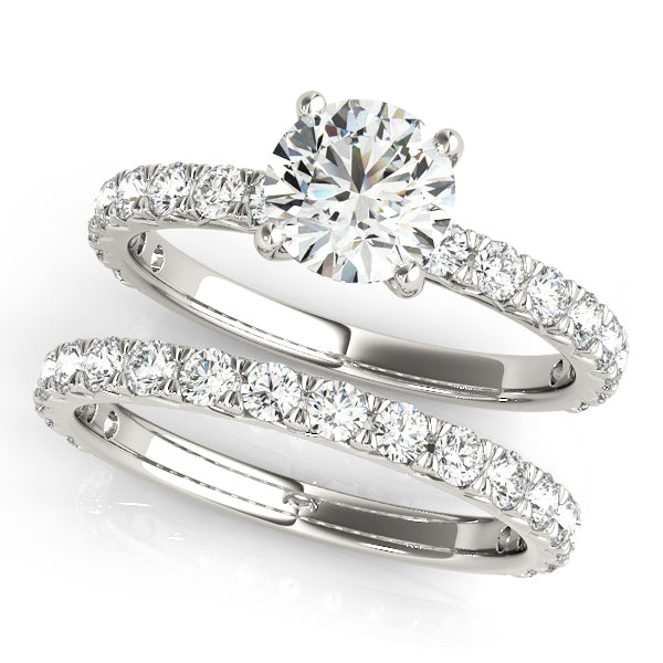 Round Engagement Ring M51104-E-1