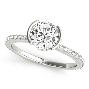 Round Engagement Ring M51110-E