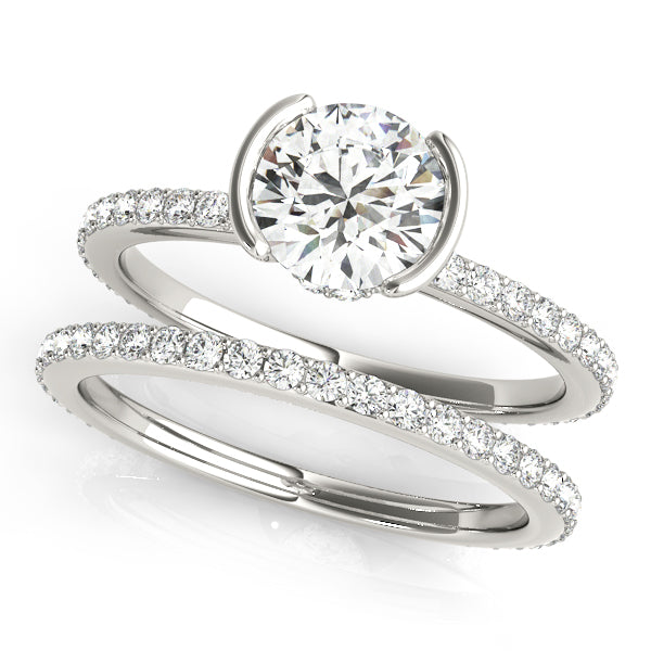 Round Engagement Ring M51110-E