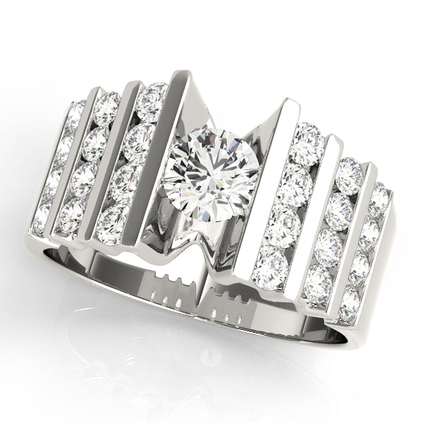 Round Engagement Ring M80871