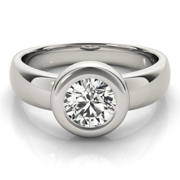 Round Engagement Ring M81743-1