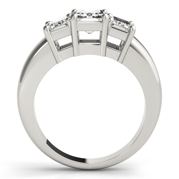 Emerald Cut Engagement Ring M81981-A