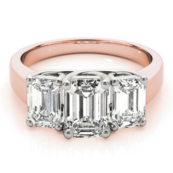 Emerald Cut Engagement Ring M81986-1/2