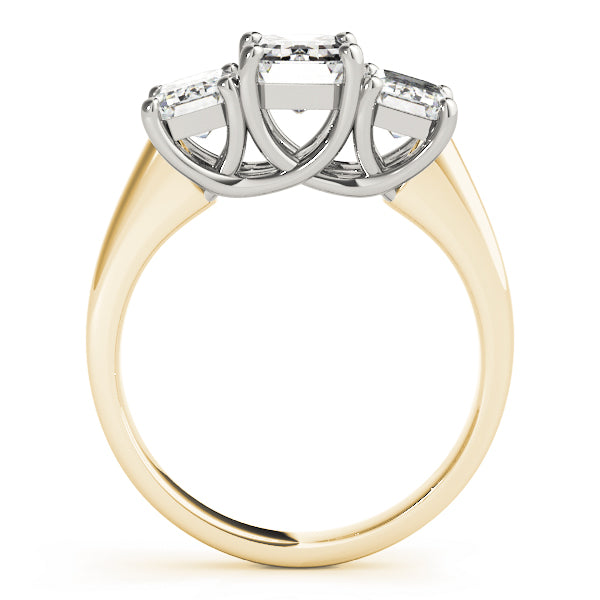 Emerald Cut Engagement Ring M81986-1/2