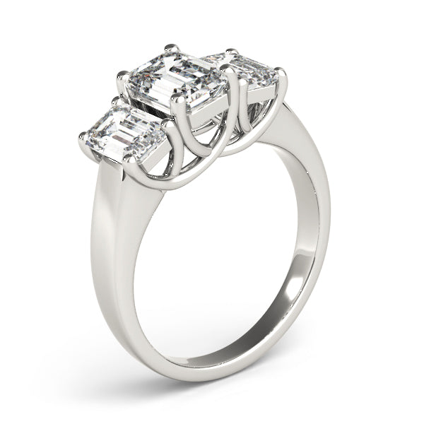 Emerald Cut Engagement Ring M81986-1/2