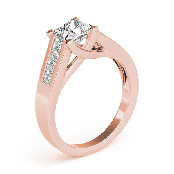 Square Engagement Ring M82075