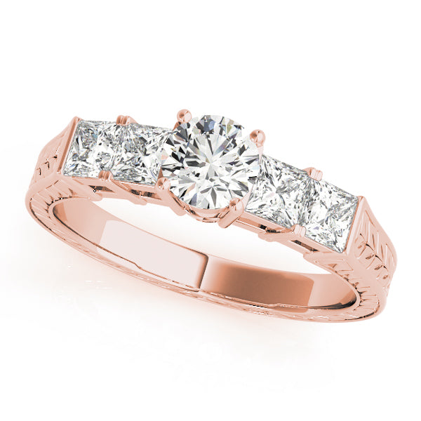 Round Engagement Ring M82081