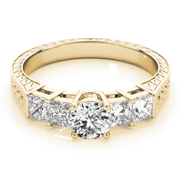 Round Engagement Ring M82081
