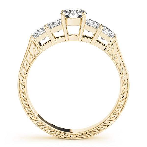 Round Engagement Ring M82081