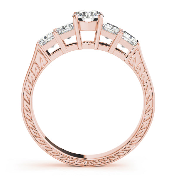 Round Engagement Ring M82081