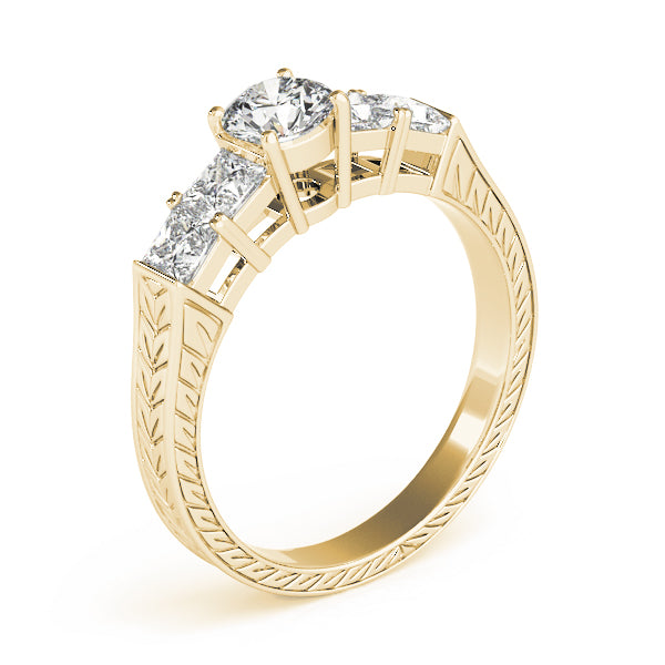 Round Engagement Ring M82081