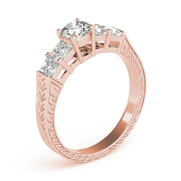 Round Engagement Ring M82081