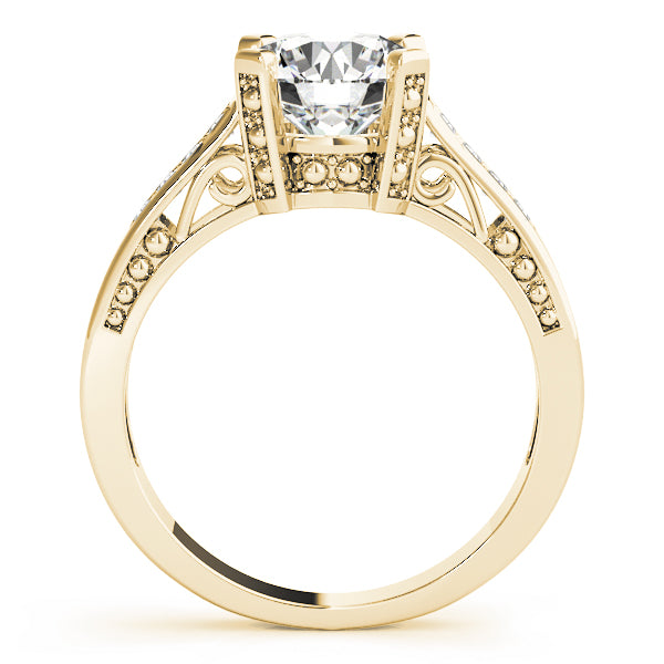 Round Engagement Ring M82495