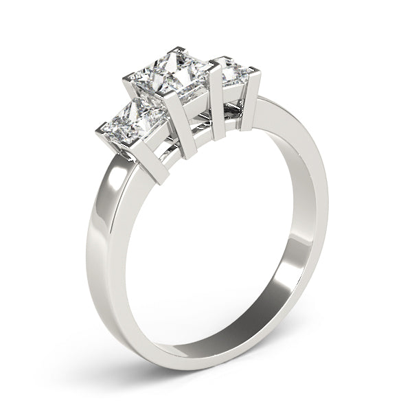 Square Engagement Ring M82570-3/4