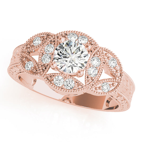Round Engagement Ring M82612