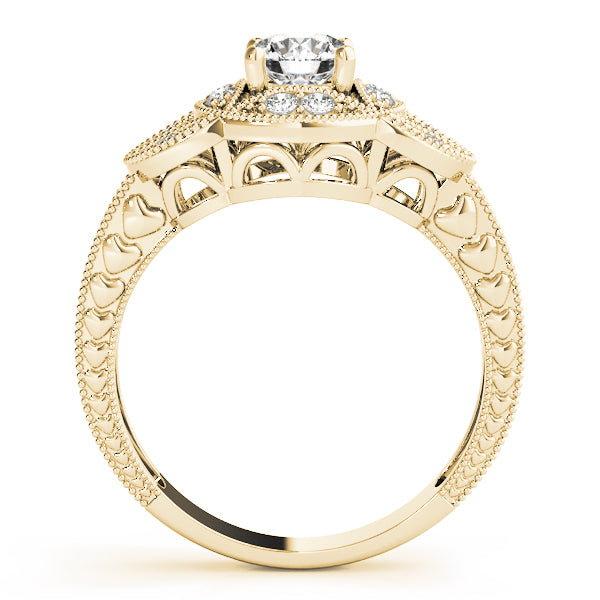 Round Engagement Ring M82612