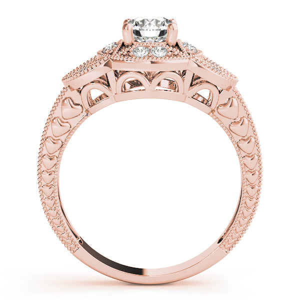Round Engagement Ring M82612