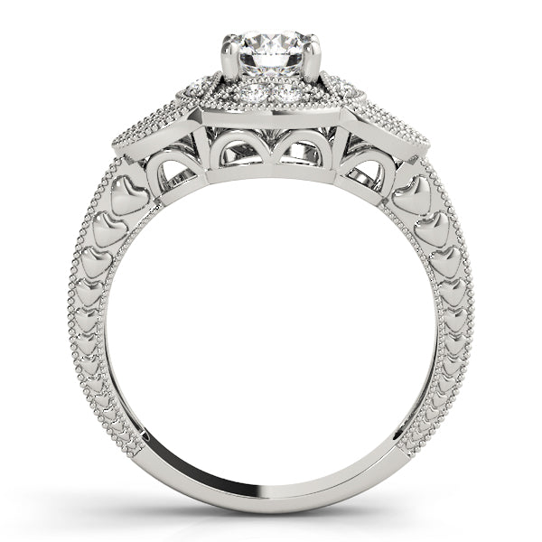 Round Engagement Ring M82612