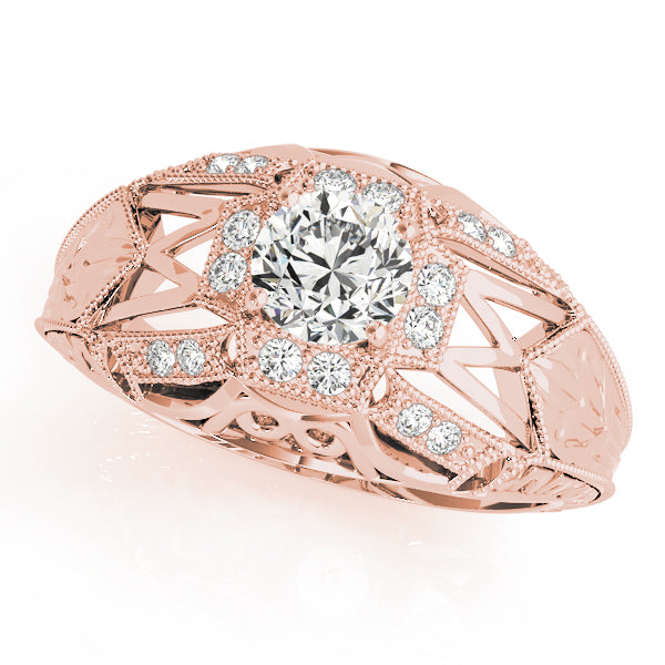 Round Engagement Ring M82615