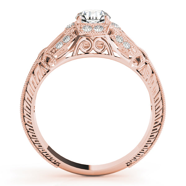 Round Engagement Ring M82615