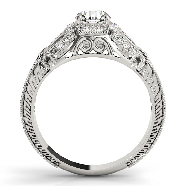 Round Engagement Ring M82615