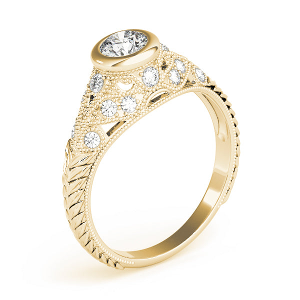 Round Engagement Ring M82623