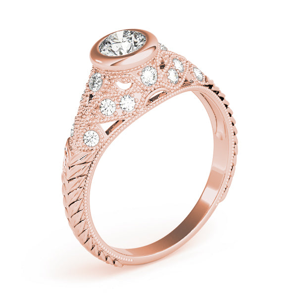 Round Engagement Ring M82623