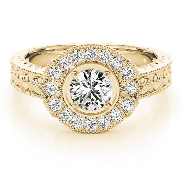 Round Engagement Ring M82664