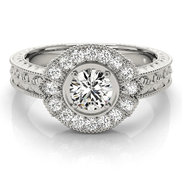 Round Engagement Ring M82664