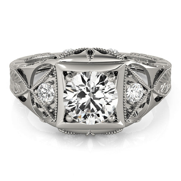 Round Engagement Ring M82666