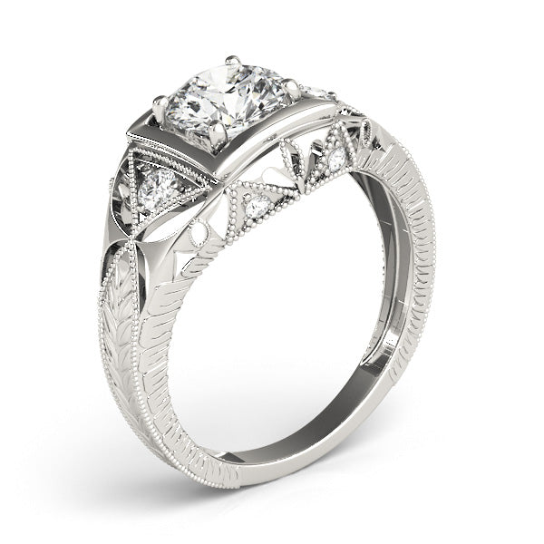 Round Engagement Ring M82666