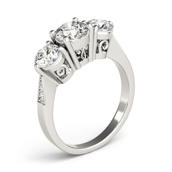Round Engagement Ring M82739