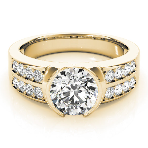 Round Engagement Ring M82756-B