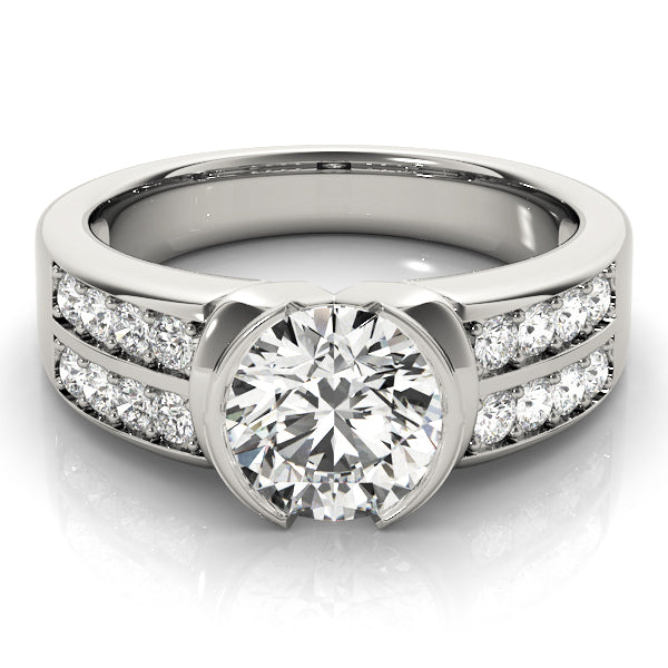 Round Engagement Ring M82756-B
