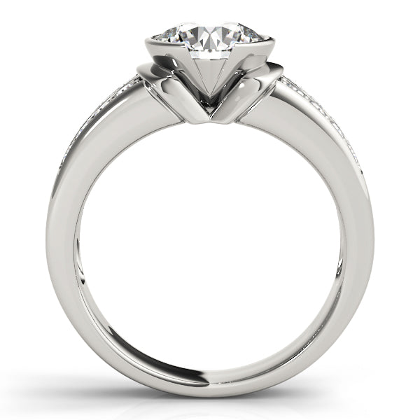 Round Engagement Ring M82756-B